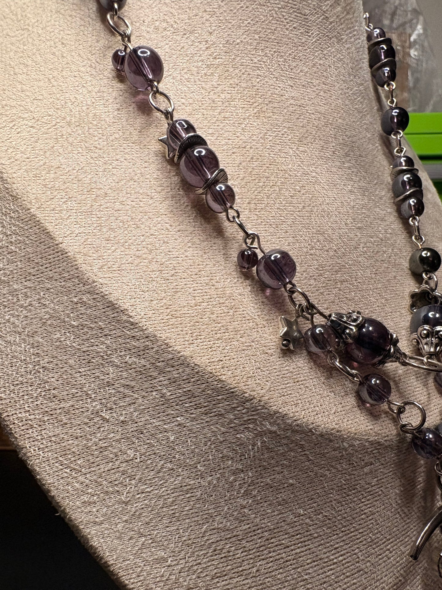 Violet Fairy Necklace