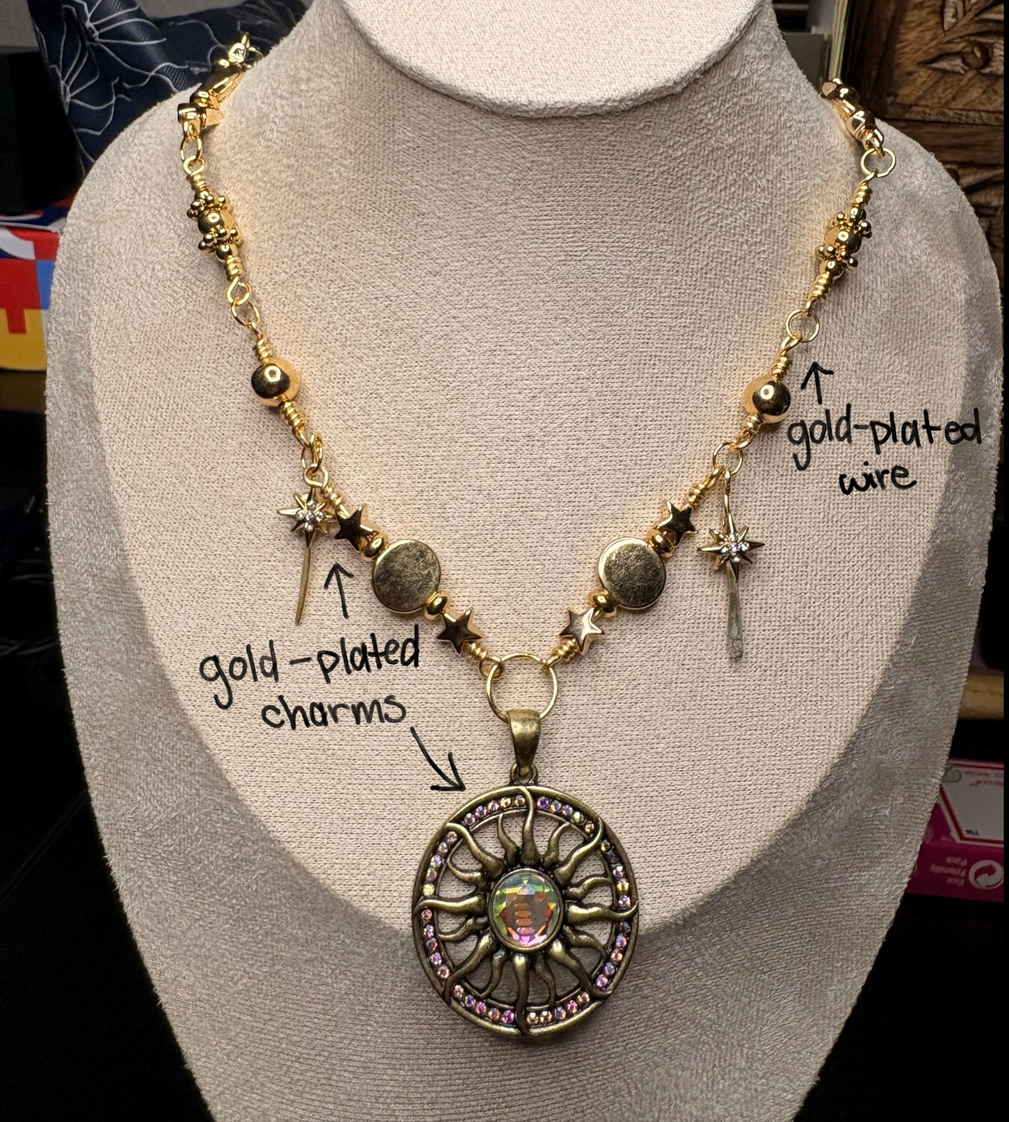 Celestial Sun Necklace