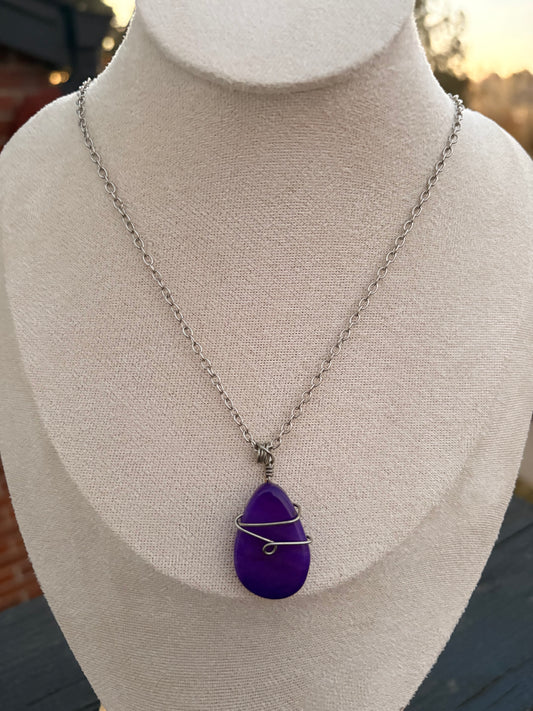 Purple Agate Wrap