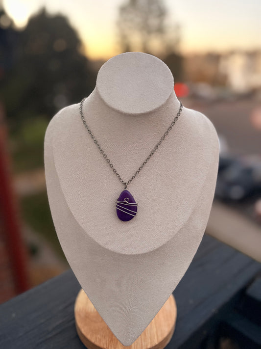 Purple Agate Wrap