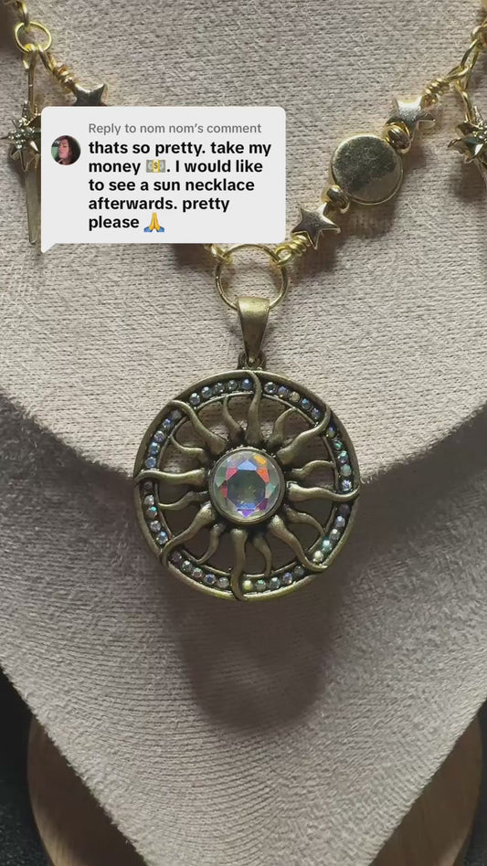 Celestial Sun Necklace