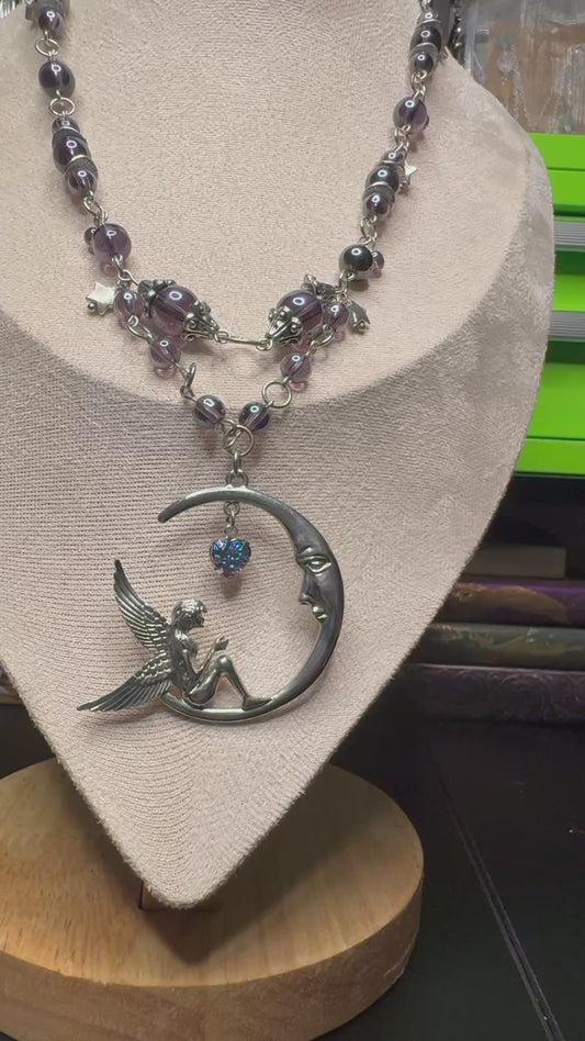Violet Fairy Necklace