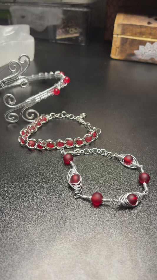 V-Day Wire Bracelet
